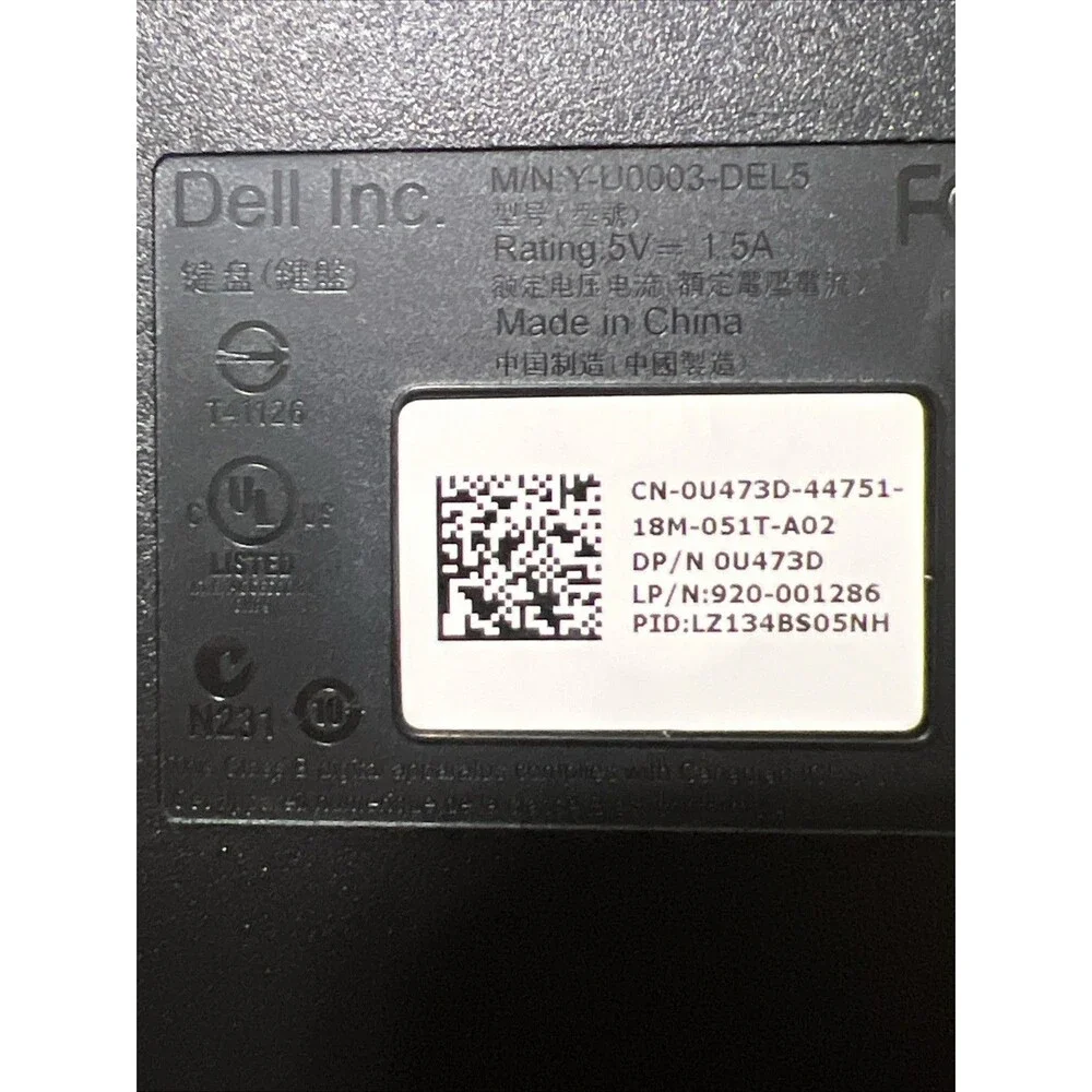 Dell tested worked